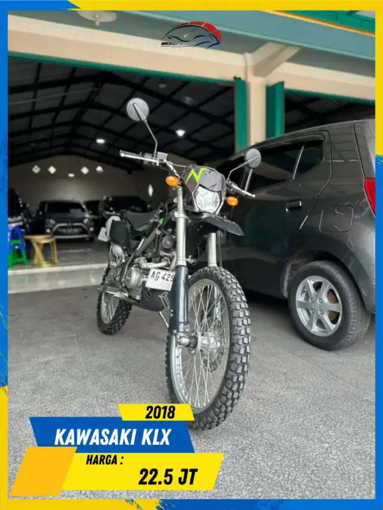 KAWASAKI KLX BF 2018 PLAT AG READY BOLOH HIKMAH MOTOR KEPUH MALANG