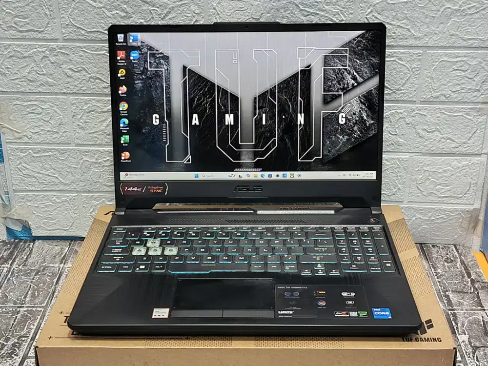 ASUS TUF F15 FX506H - Intel Core i5-11400H RAM 8GB SSD 512GB RTX 2050