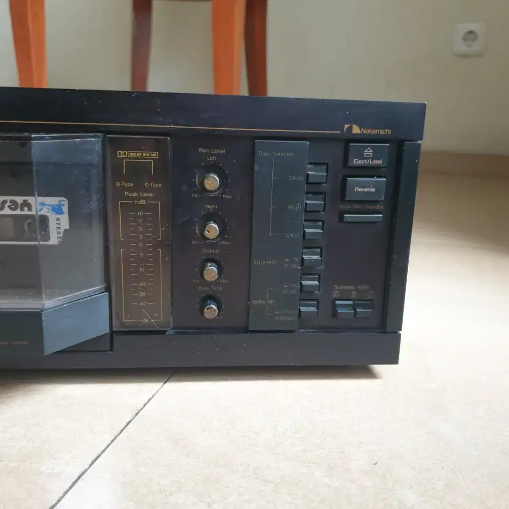 Tape Deck Nakamichi Rx-303 auto revese seperti baru mls jrg pakai