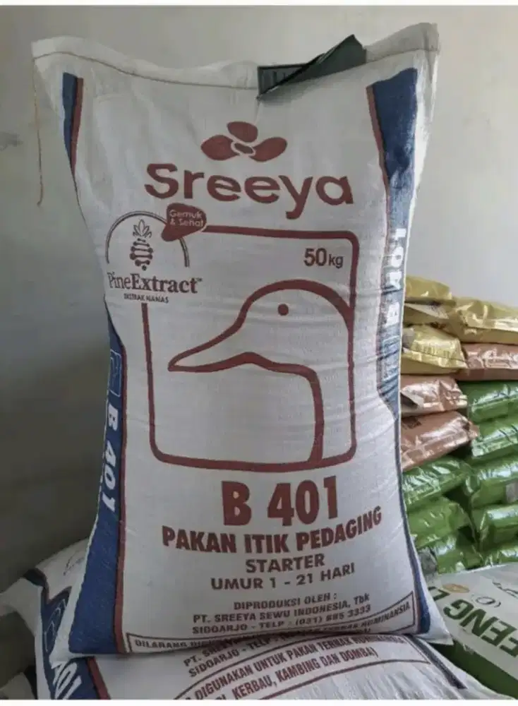 Por konsentrat 511 me4k sreya untuk ayam bebek mentok kecil dan besar