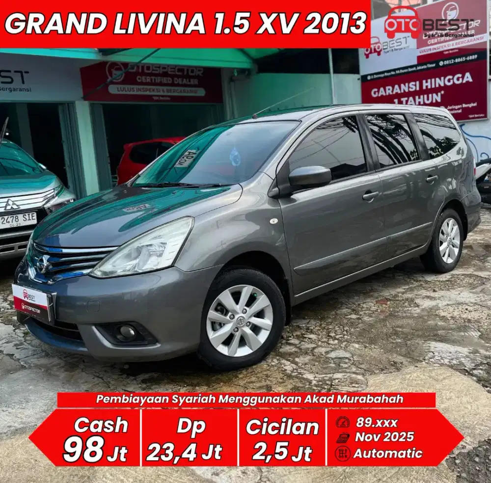 Grand Livina XV 1.5 AT 2013