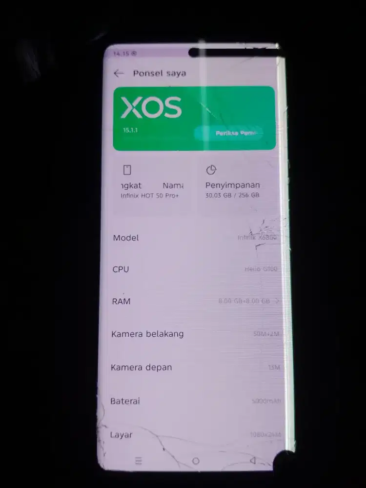 Infinix hot 50 pro plus 8/256gb