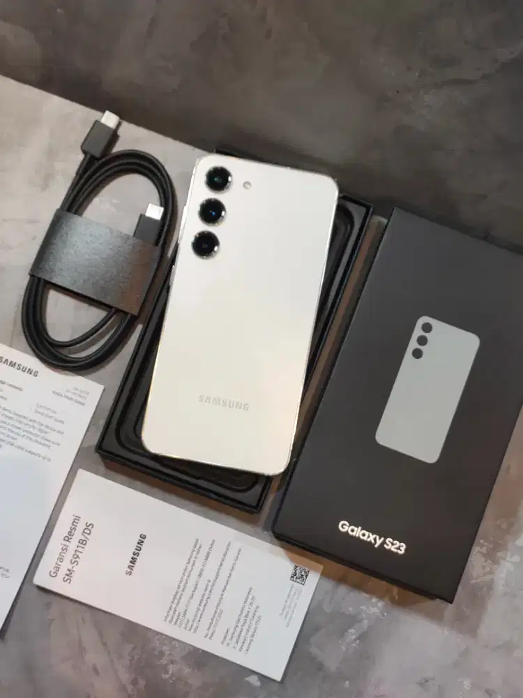 Samsung Galaxy S23 5G 8/256GB Cream SEIN RESMI INDONESIA