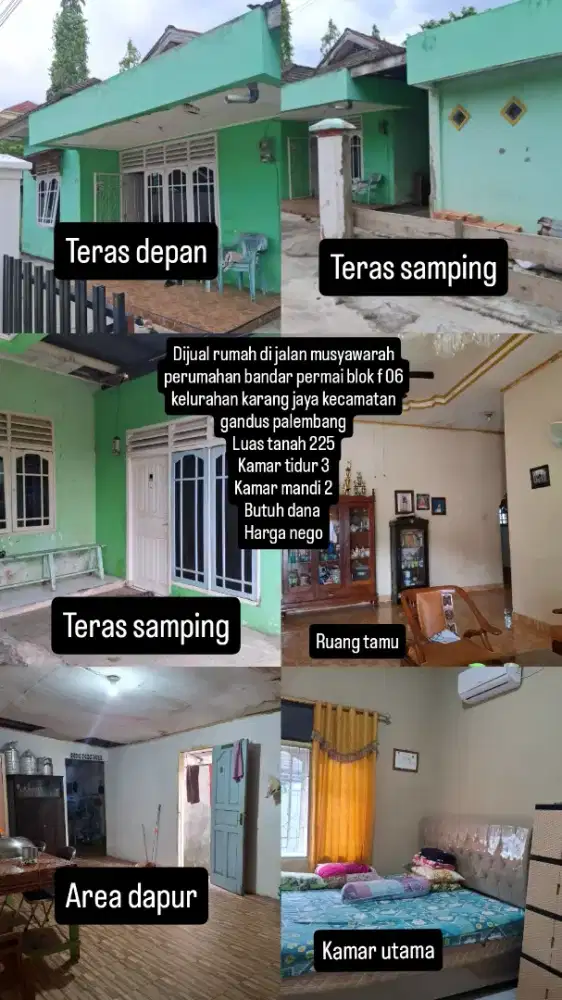 Dijual rumah type 75