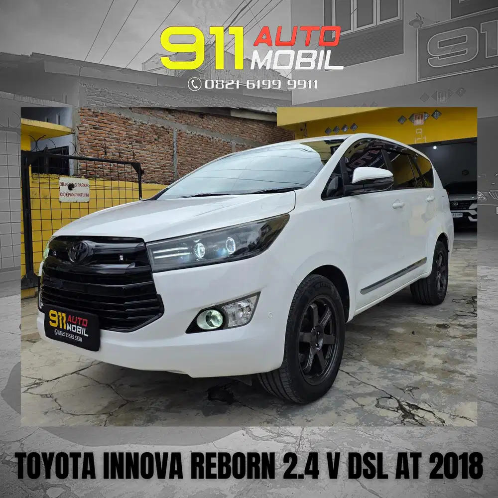 [ MODIF 60 JUTA ] TOYOTA INNOVA REBORN 2.4 V DIESEL MATIC TAHUN 2018