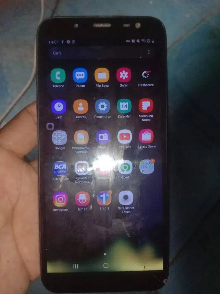 Samsung a6 jual kondisi apa adanya sistem normal layar lcd harus ganti