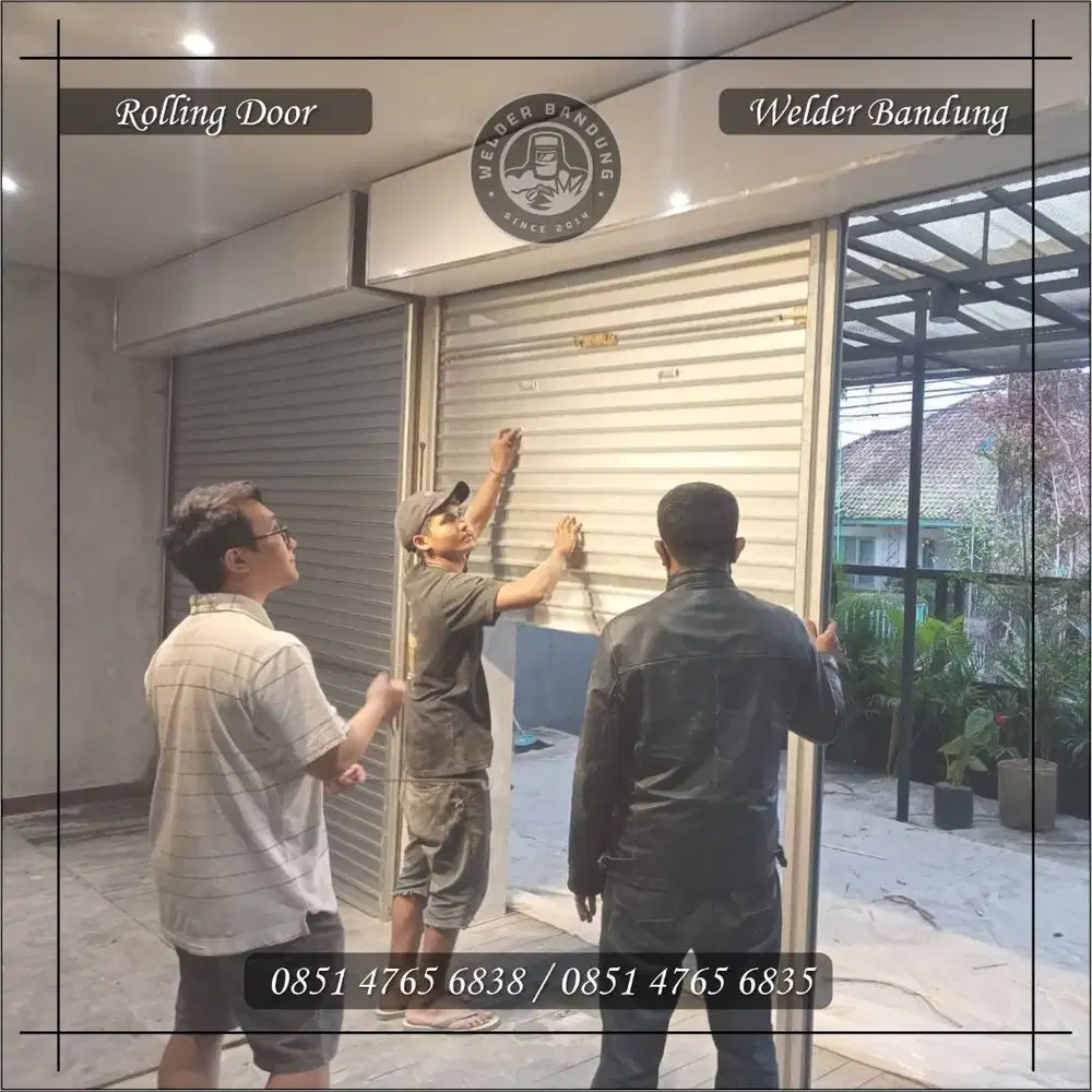 Rolling Door Folding Gate Bandung