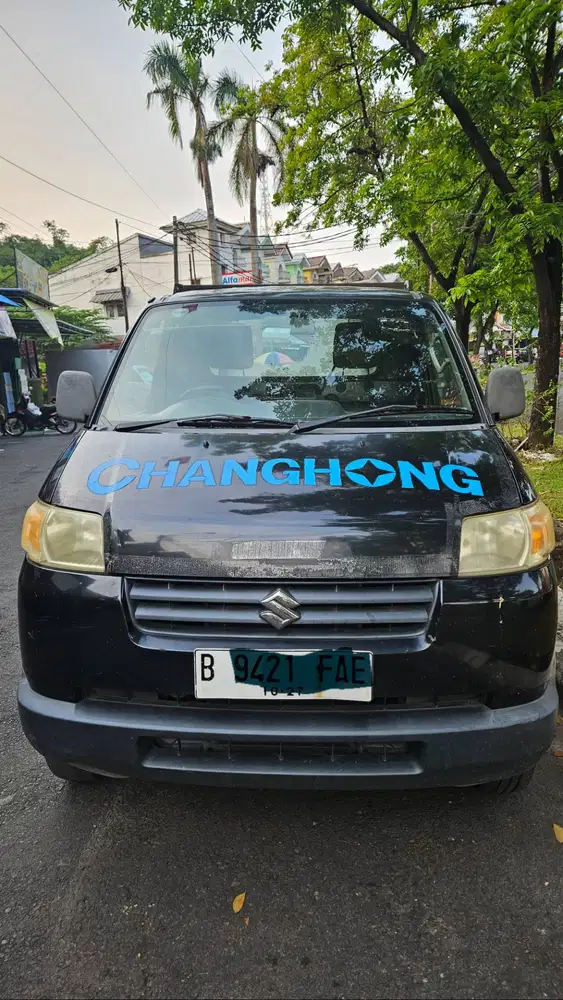 Mobil suzuki Pick up hitam Dijual Cepat