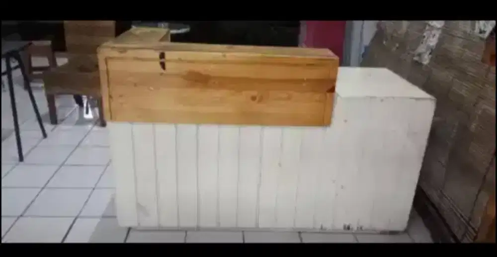 meja bar full kayu jati belanda