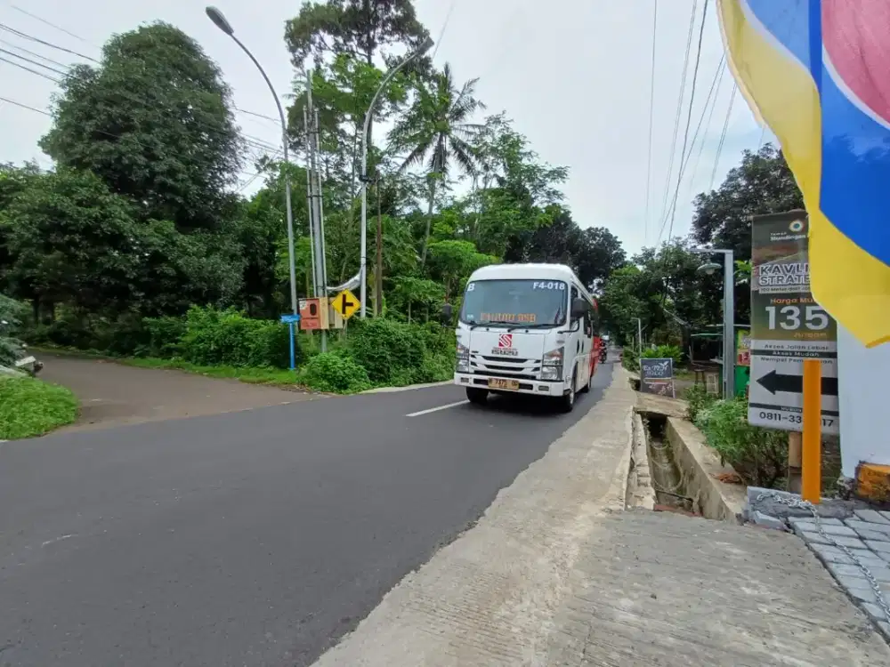 Tanah kapling murah dekat jalan raya