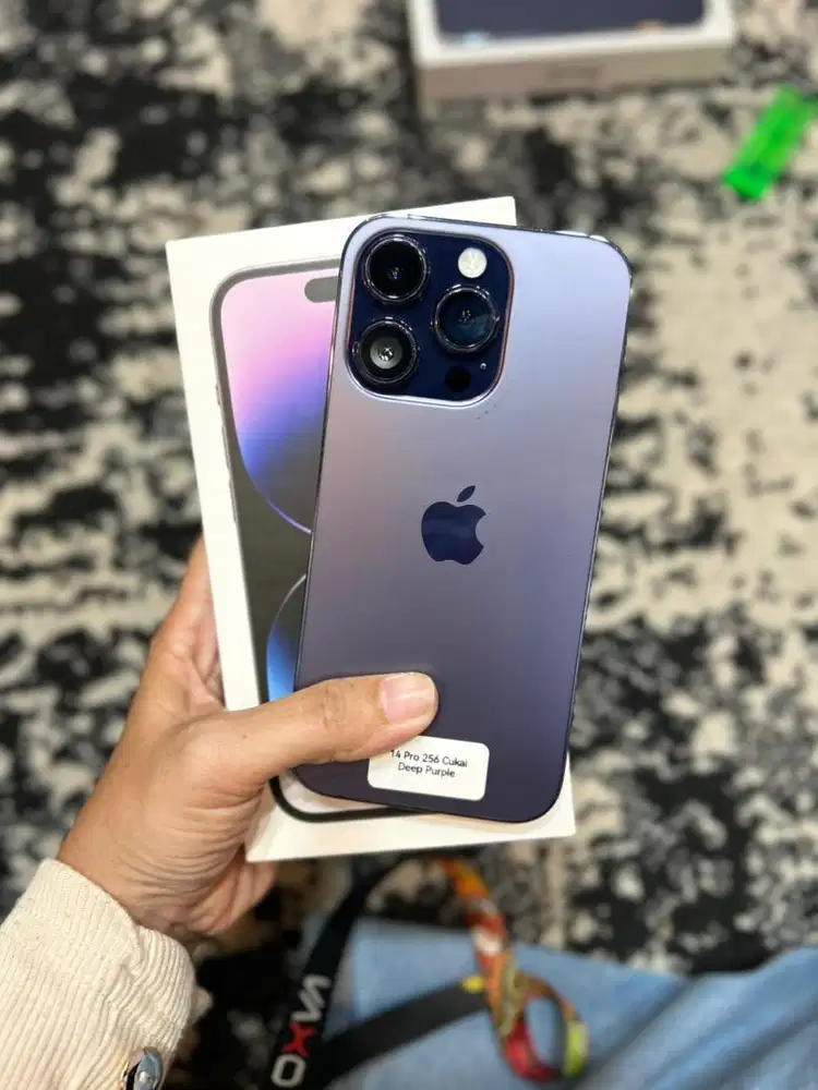 14 pro 256GB - Bea Cukai - Full Set Ori