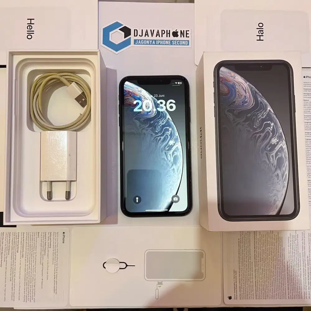 iPhone XR Black 128GB Ex iBox Resmi Digimap