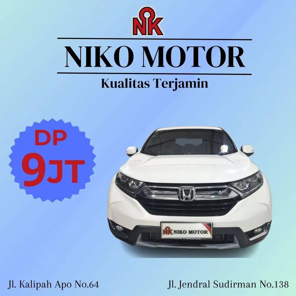 (ISTIMEWA KM70RB) CRV TURBO 1.5 2018 AT :2017|2019