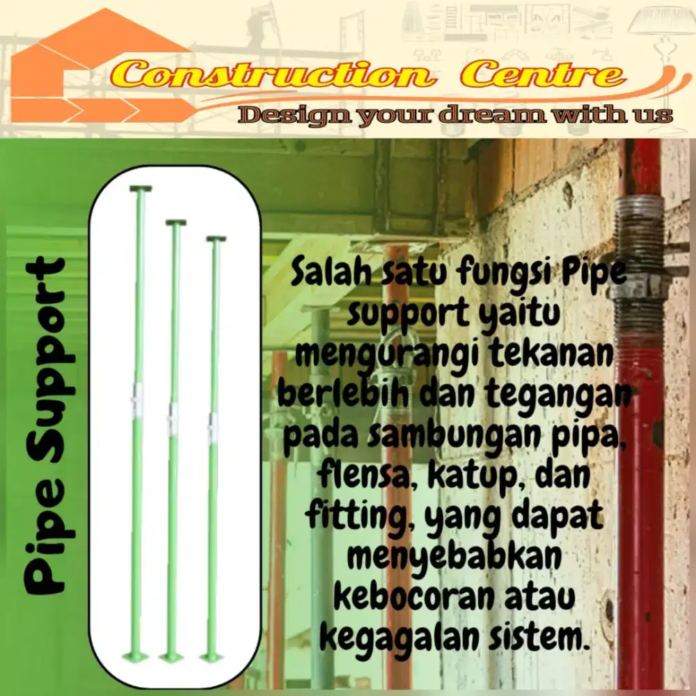 pipa support 390cm