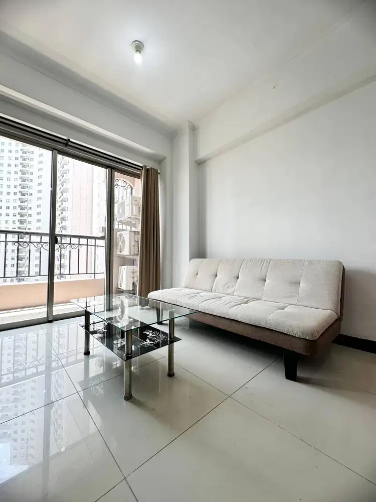 DISEWAKAN APARTEMEN WATERPLACE MURAH POLL 2BR 56m2 POOL VIEW ADEM