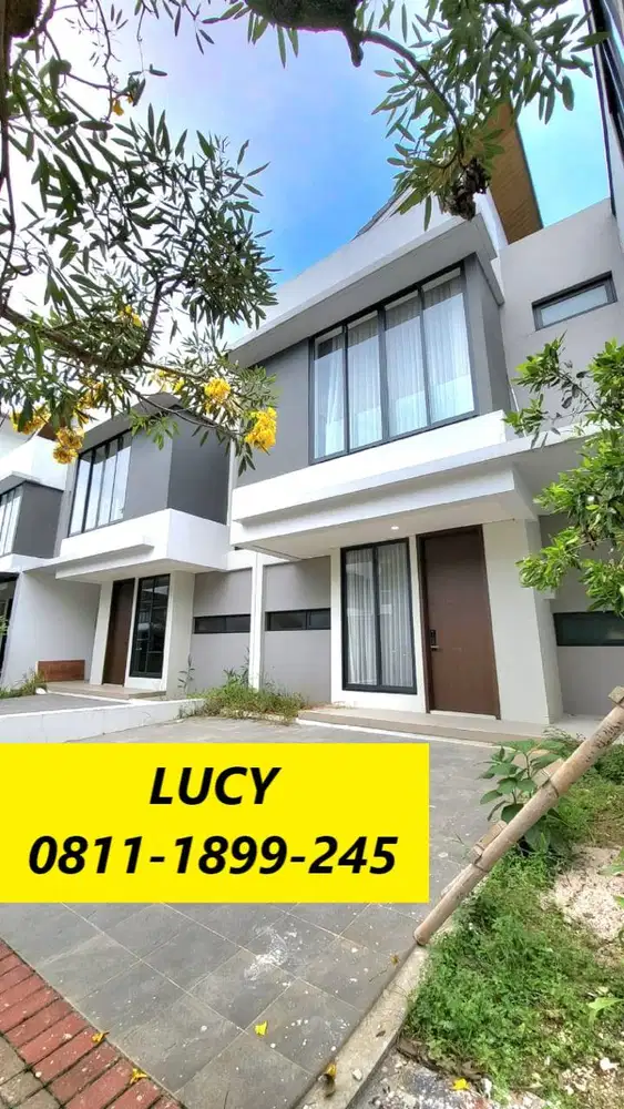 Rumah Modern Desain Menarik di Discovery Bintaro 16605-SC