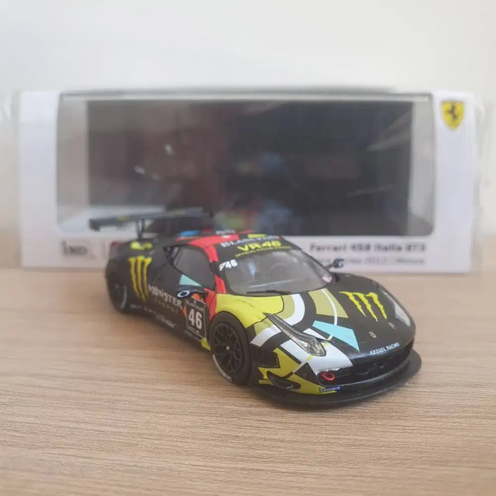 Tarmac Works IXO Ferrari 458 Italia GT3 1/64 (Blancpain Endurance)
