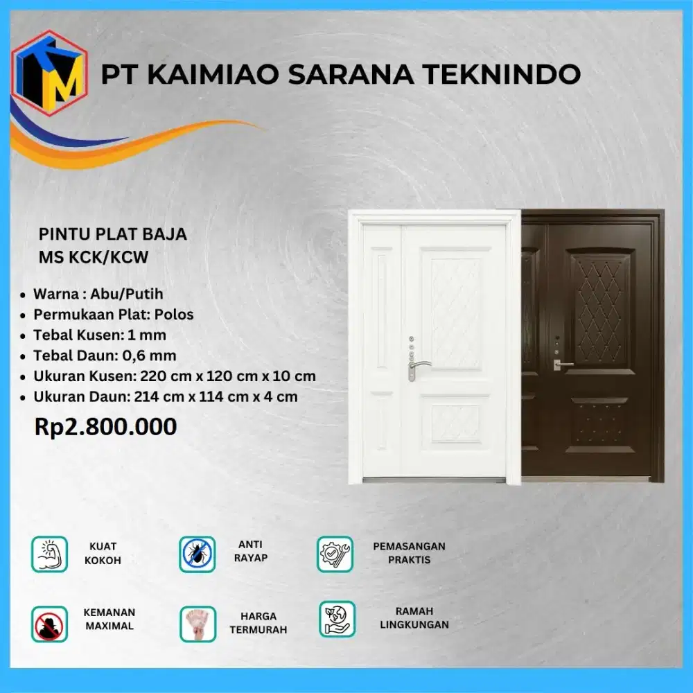 PINTU BAJA MOTHER N SON & Single (MS) BERBAGAI MODEL HARGA TERJANGKAU