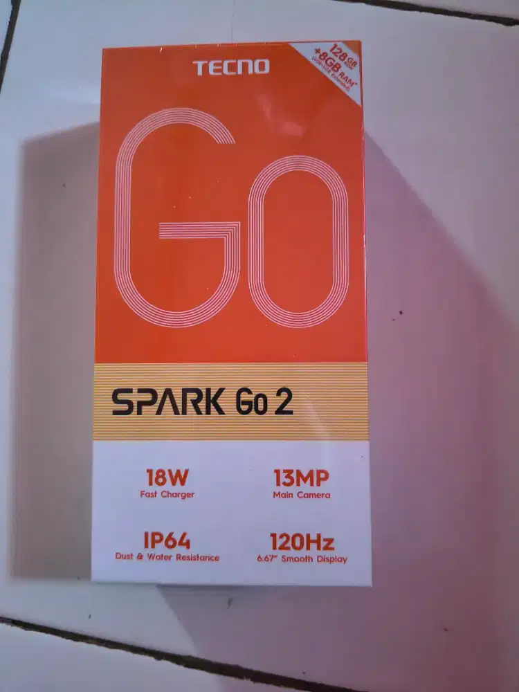 Tecno Spark go 2 Ram 4+128 gb BNIB