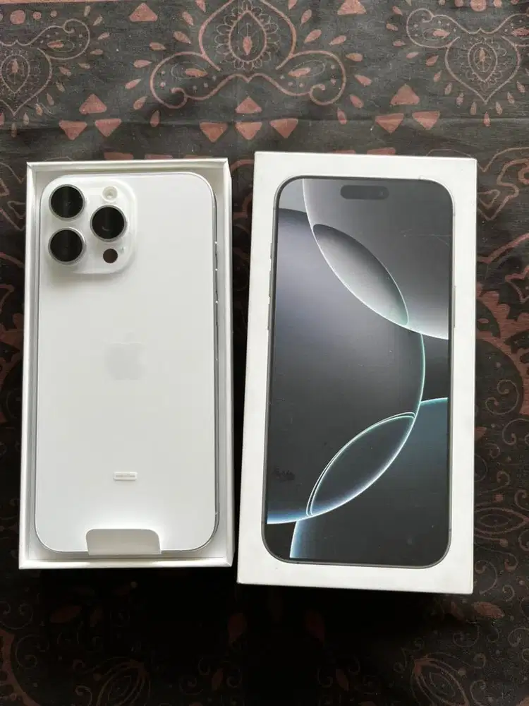 iphone 16 Pro 128gb iBox Bh 100% baru sebulan
