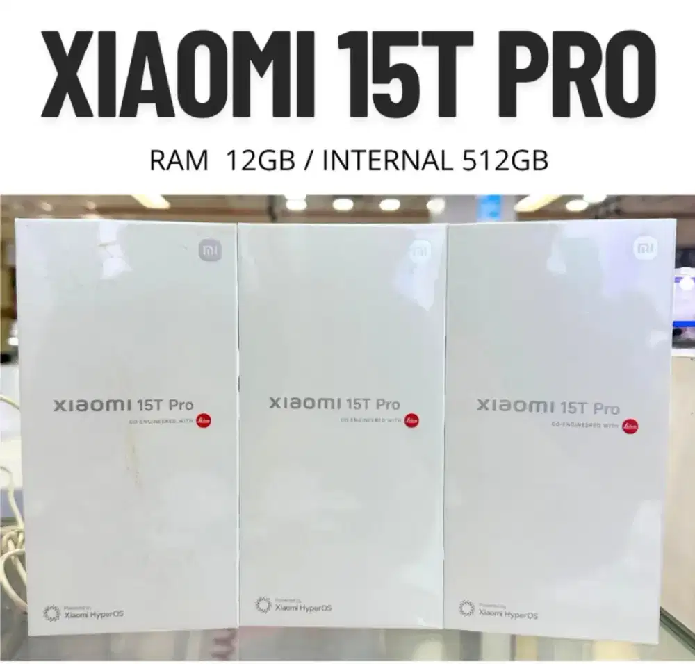 Murah hp new Xiaomi 15T pro 5G 12/512 grs resm bs TT