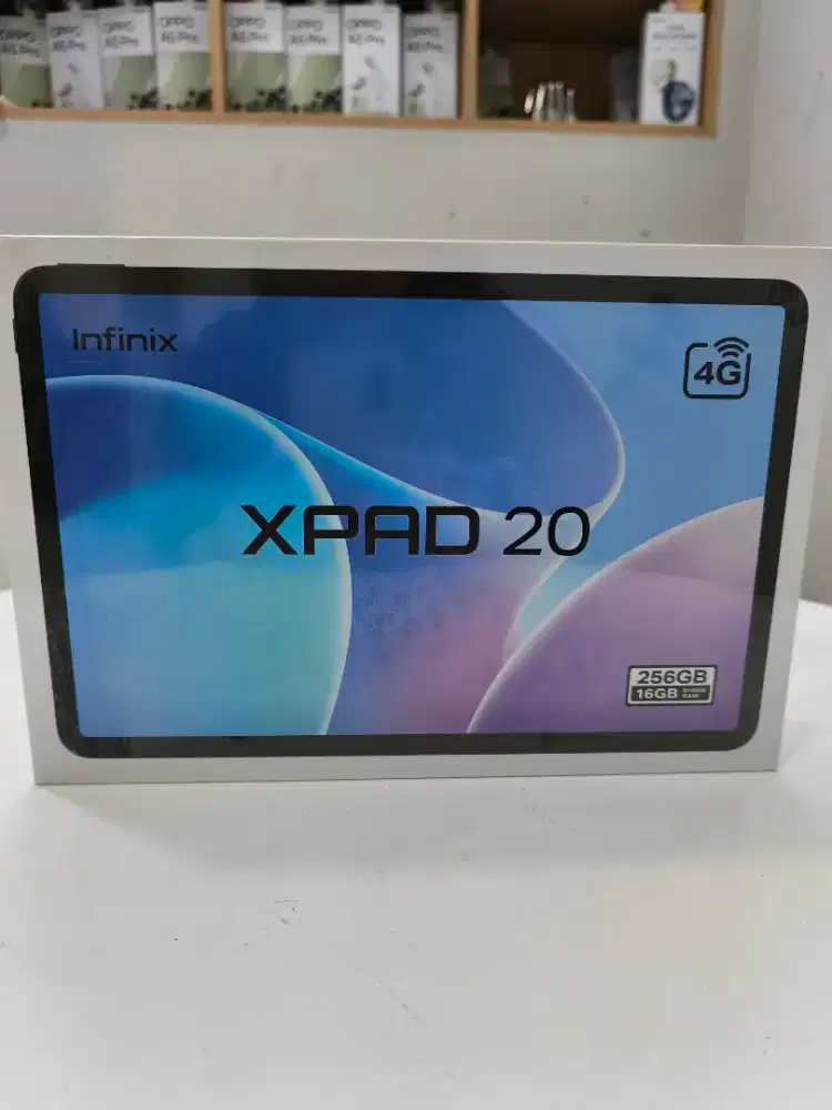 INFINIX XPAD 20 8+8/256GB 4G (BISA PAKAI KARTU) GARANSI FRESH RESMI