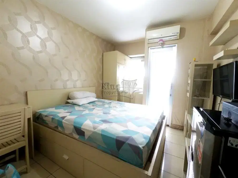 Rapi, Minimalis, & Best View City Light! Studio Furnished Tower Favorit Green Bay Pluit Greenbay