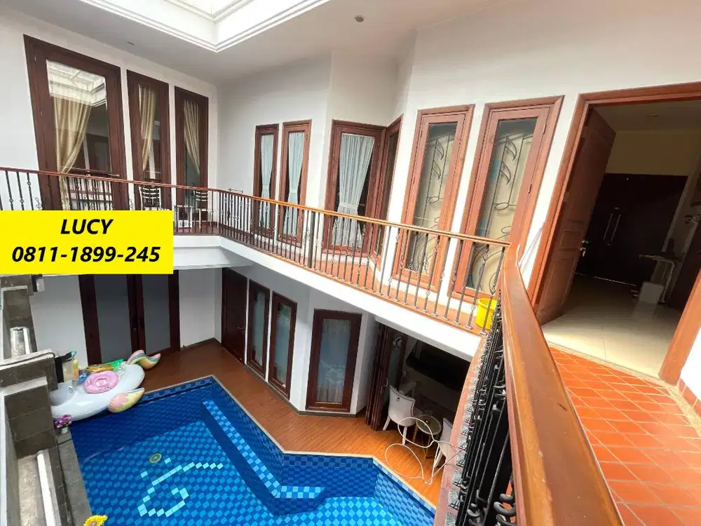 Rumah Mewah 6 Kamar Plus Swimpool di Puri Bintaro 16602-FN