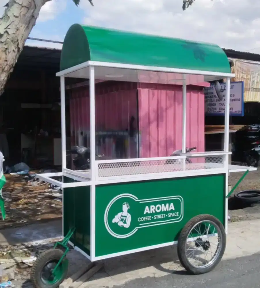 Gerobak angkringan medan