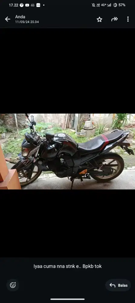 Jual motor yamaha byson
