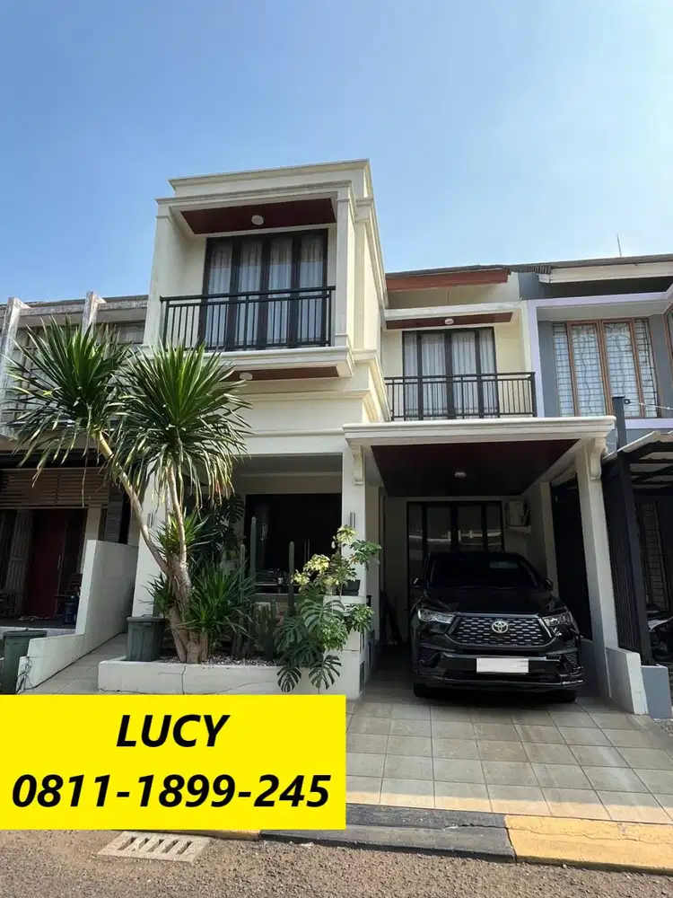 Rumah 4 Kamar Modern 2 Lantai di Emerald Bintaro 16598-GB
