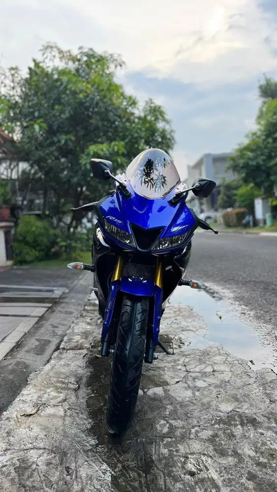 Yamaha YZF R15 V3 2020 Blue Race Low KM Istimewa