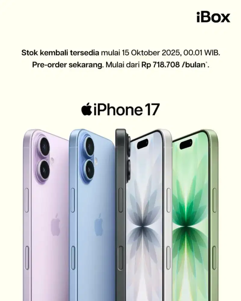 Pre-Order Iphone 17 Batch 2