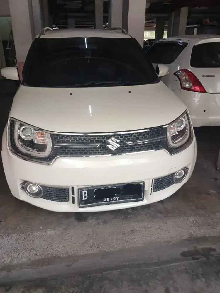 Suzuki ignis ags matic tahun 2017 warna putih