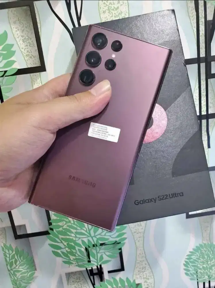 Samsung S22 Ultra 12/256gb resmi Sein indonesia