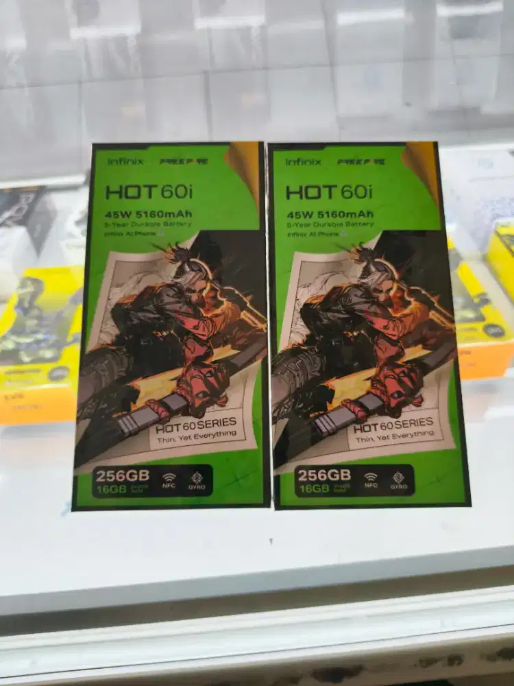 Infinix Hot 60i NFC 8/256 New garansi resmi infinix 1 tahun