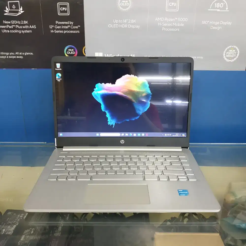 HP 14-dq3007CA Intel Pentium Silver N6000 Ram-8GB SSD-128GB 14inchi