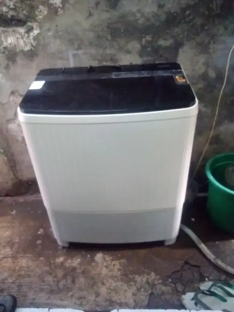 Jual mesin cuci merk Polytron kpsitas 10 kg fungsi normal