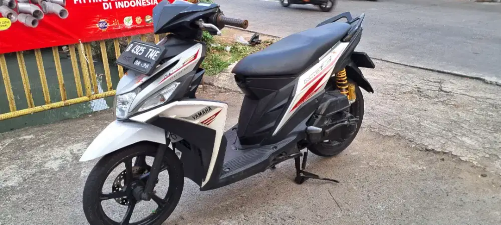 mio z 2016 125 cc blue core mesin sehat bagus
