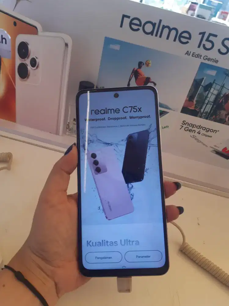 REALME C75X TAHAN BANTING
