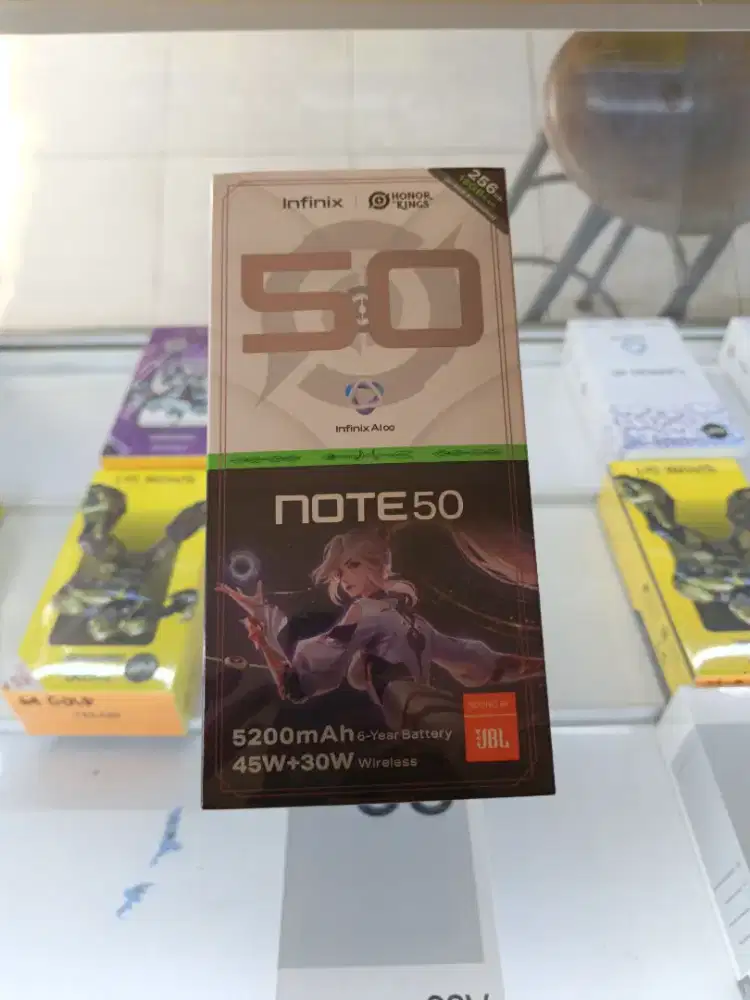 Infinix Note 50 8/256 New garansi resmi infinix 1 tahun