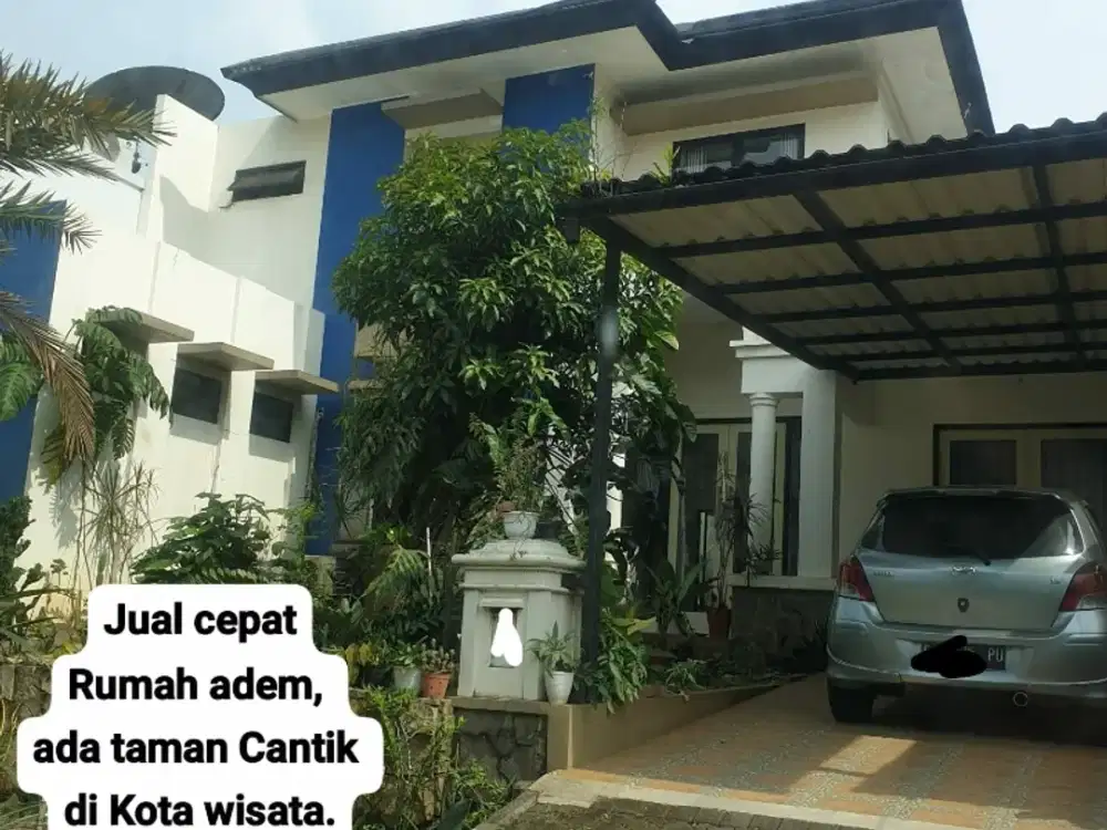 Jual Cepat Rumah Hoek Cluster Terdepan. Kota Wisata Cibubur.