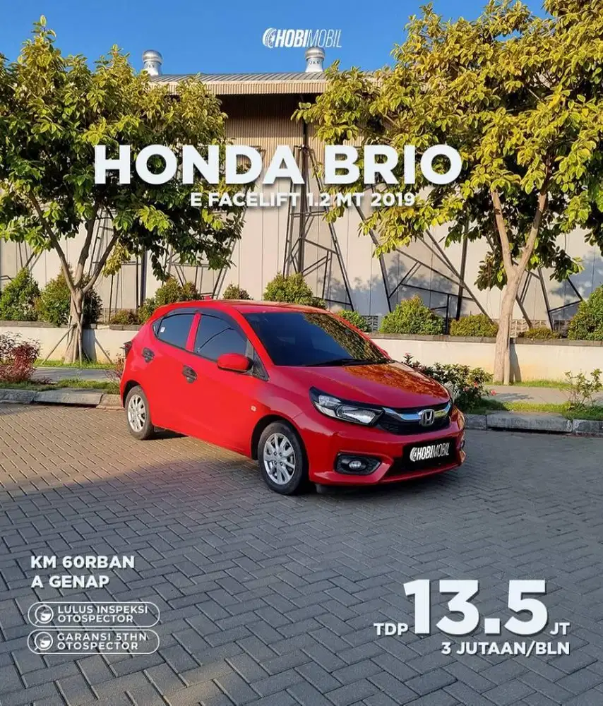 Honda Brio E 1.2 MT 2019