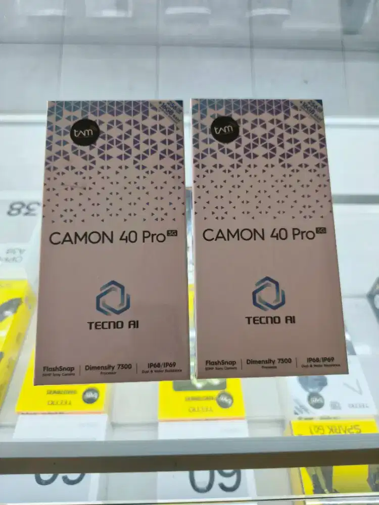Tecno camon 40 Pro 5G 8/256 New garansi resmi tecno 13 bulan