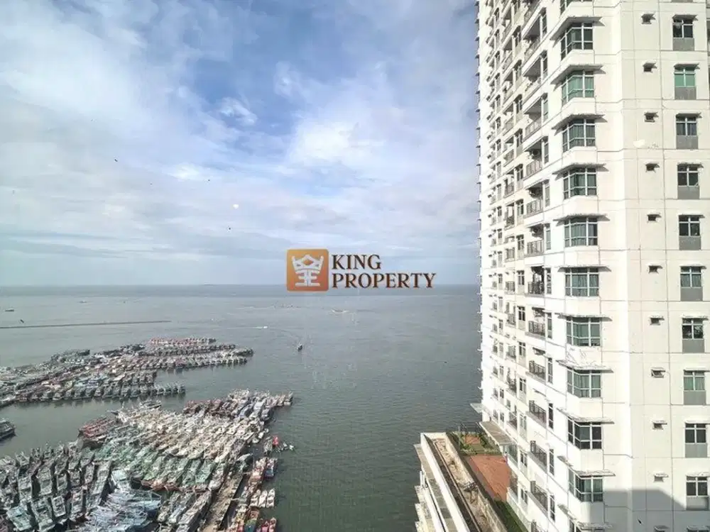 View Laut Menarik Disewa 2BR 43m2 Furnished Green Bay Pluit Greenbay