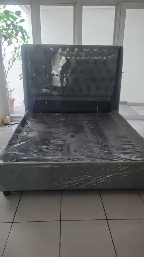 Divan + headboard 160x200