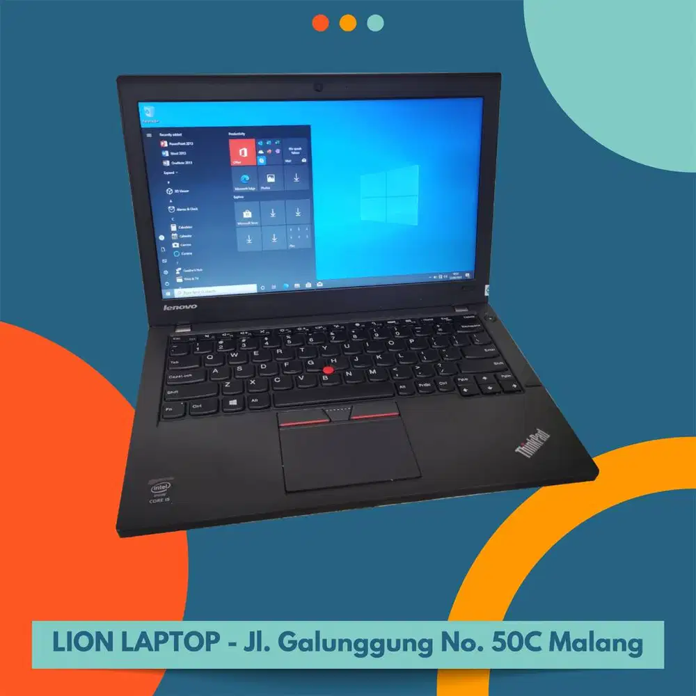 RAM 8GB SSD 256GB Core i5 Lenovo Thinkpad X250 [14|10]