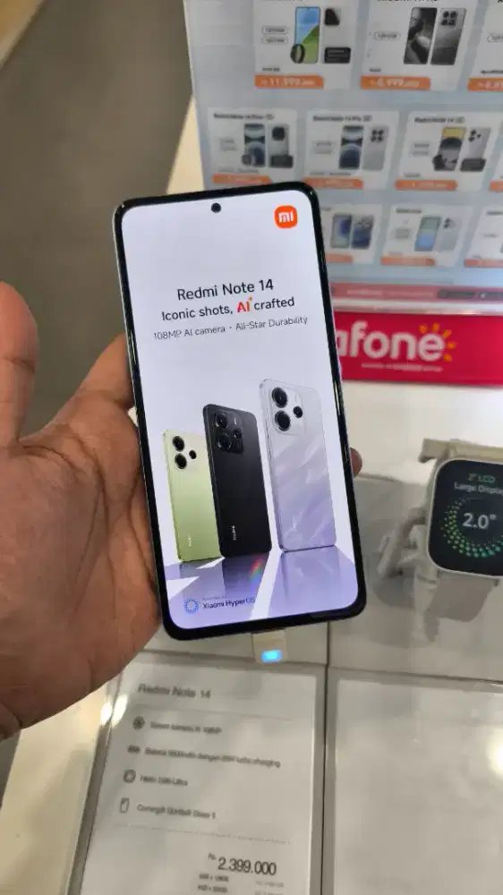 REDMI NOTE 14 8/256 FREE BUDS