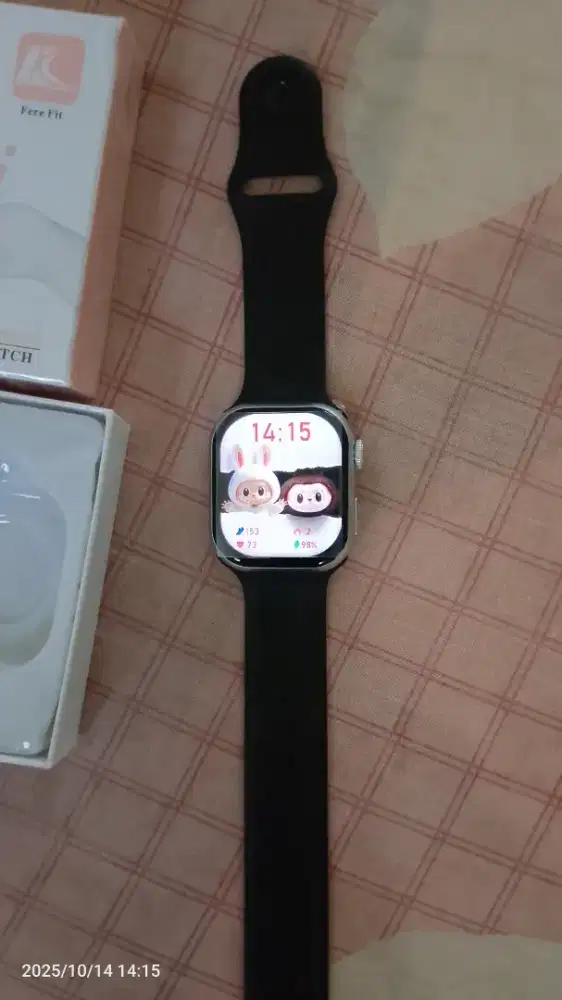 Smartwatch Keqiwear KW 68 mini SW + GPS BNOB Silver.