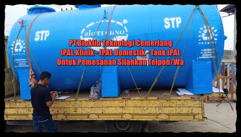 Tangki STP Biotech–IPAL Klinik–IPAL Restoran–IPAL Medis–IPAL Industri–